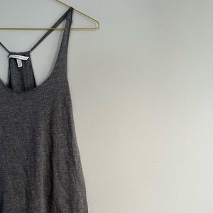 Grey Racerback Tank
